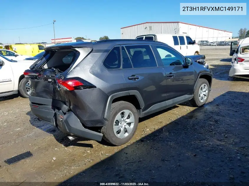 2T3H1RFVXMC149171 2021 Toyota Rav4 Le