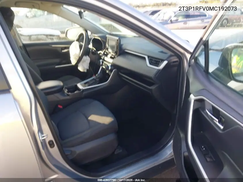 2T3P1RFV0MC192073 2021 Toyota Rav4 Xle