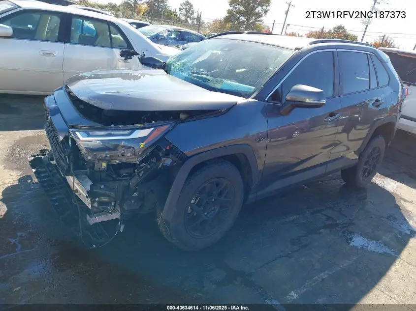 2T3W1RFV2NC187373 2022 Toyota Rav4 Xle