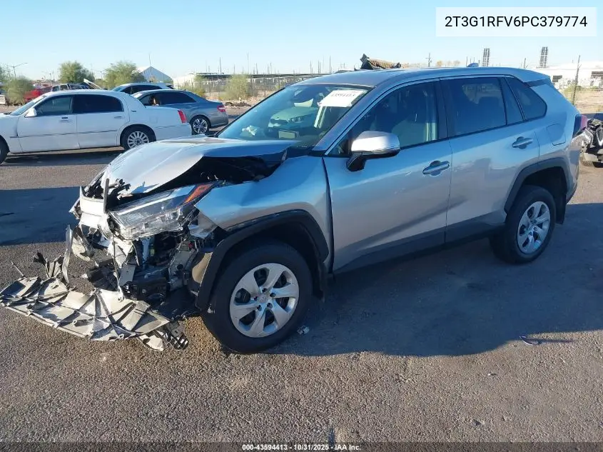 2T3G1RFV6PC379774 2023 Toyota Rav4 Le