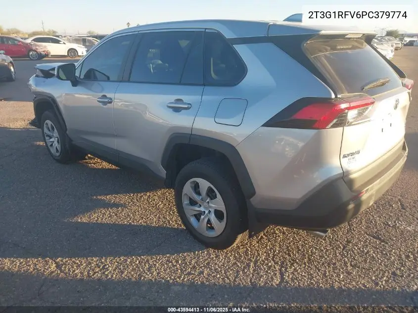 2T3G1RFV6PC379774 2023 Toyota Rav4 Le
