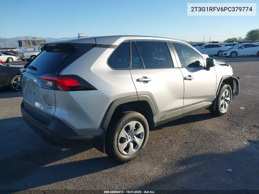 2T3G1RFV6PC379774 2023 Toyota Rav4 Le