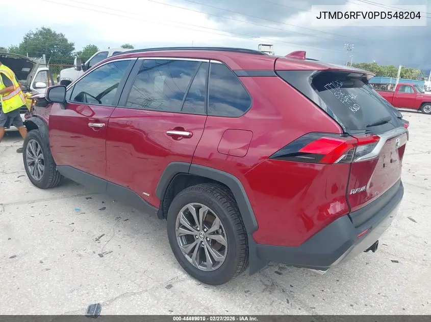 JTMD6RFV0PD548204 2023 Toyota Rav4 Hybrid Limited