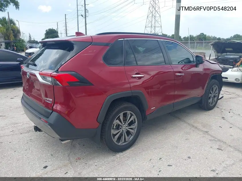 JTMD6RFV0PD548204 2023 Toyota Rav4 Hybrid Limited