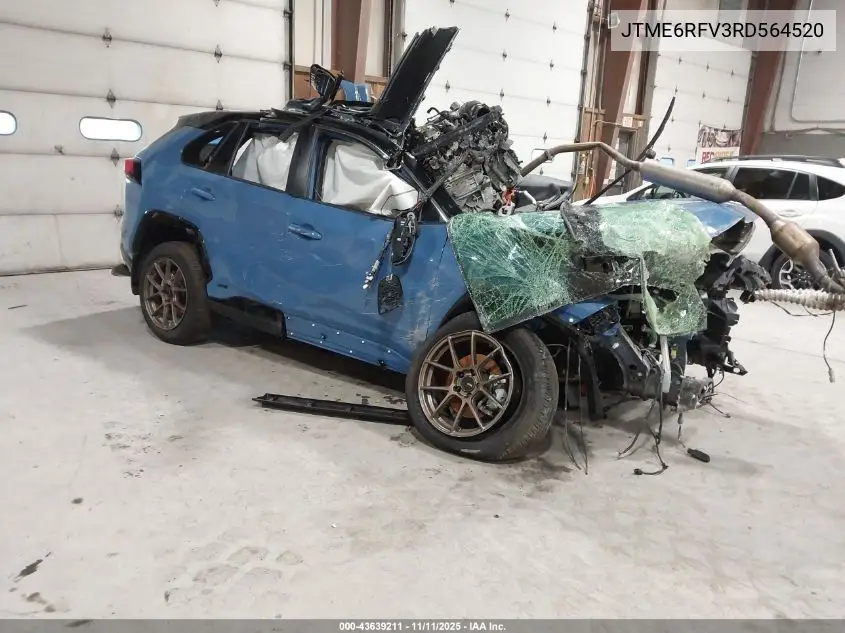 JTME6RFV3RD564520 2024 Toyota Rav4 Hybrid Xse