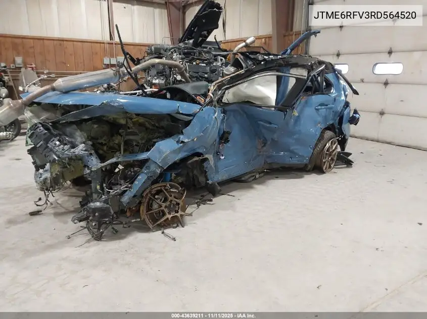 JTME6RFV3RD564520 2024 Toyota Rav4 Hybrid Xse