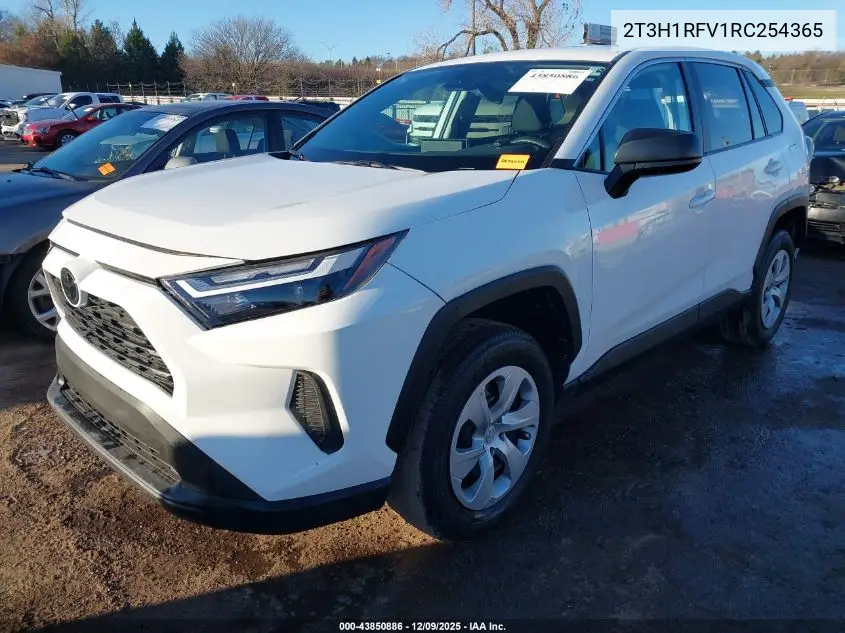2T3H1RFV1RC254365 2024 Toyota Rav4 Le