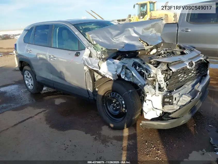 2T3F1RFV0SC549017 2025 Toyota Rav4 Le