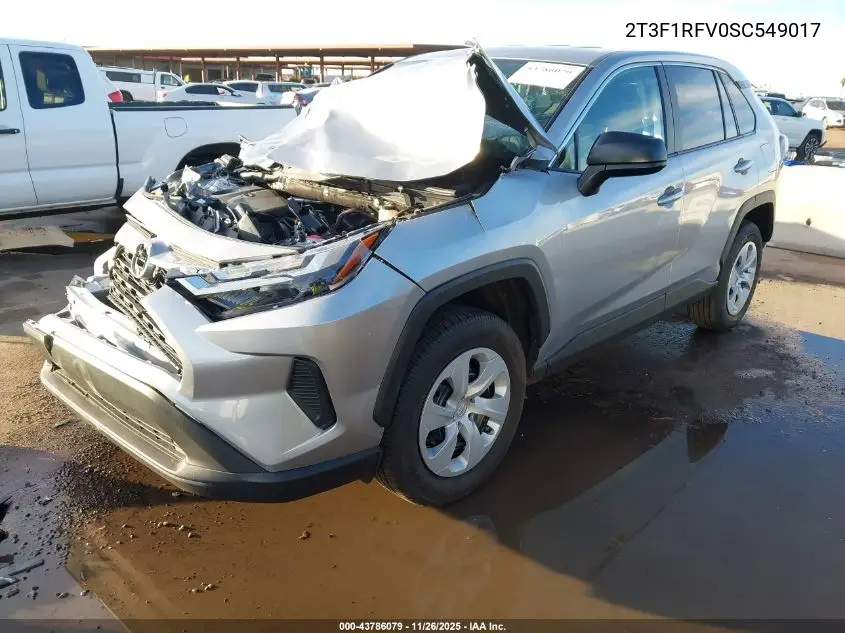 2T3F1RFV0SC549017 2025 Toyota Rav4 Le