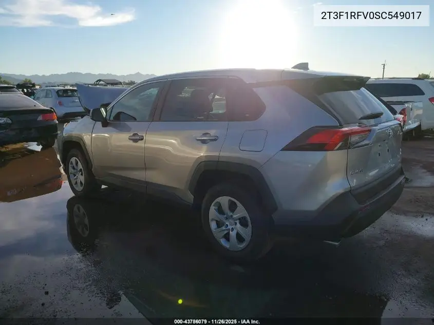 2T3F1RFV0SC549017 2025 Toyota Rav4 Le