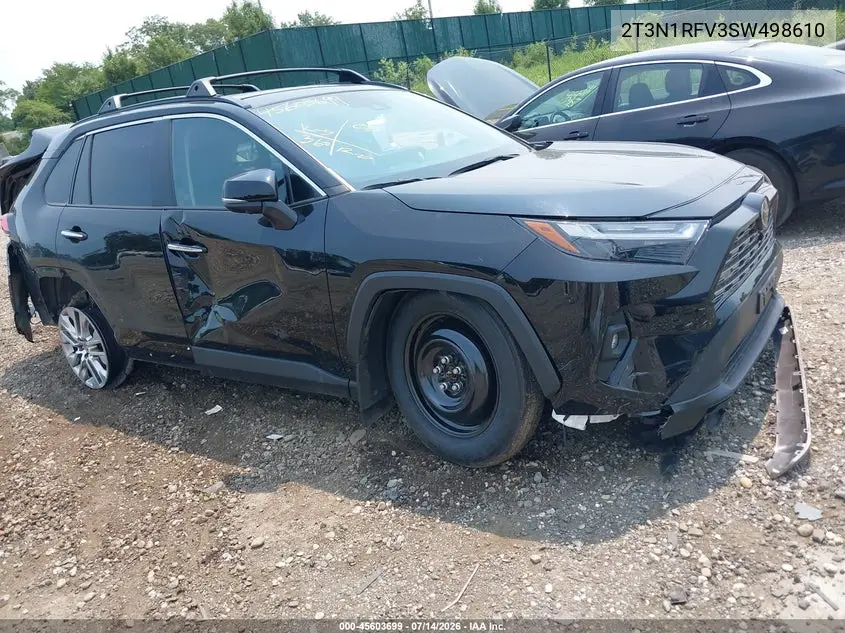 2025 Toyota Rav4 Limited VIN: 2T3N1RFV3SW498610 Lot: 45603699