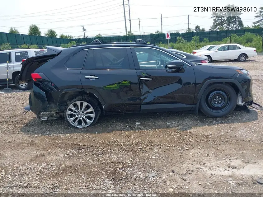 2025 Toyota Rav4 Limited VIN: 2T3N1RFV3SW498610 Lot: 45603699