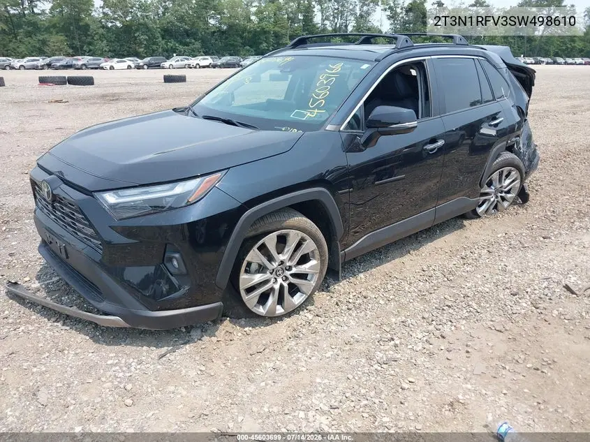 2025 Toyota Rav4 Limited VIN: 2T3N1RFV3SW498610 Lot: 45603699