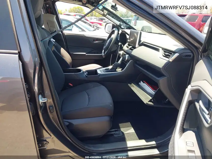 2025 Toyota Rav4 Hybrid Xle VIN: JTMRWRFV7SJ088314 Lot: 45656504