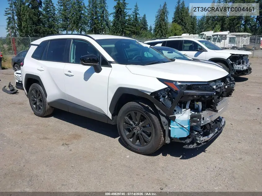 2026 Toyota Rav4 Xle Premium VIN: 2T36CRAV8TC004461 Lot: 45629745