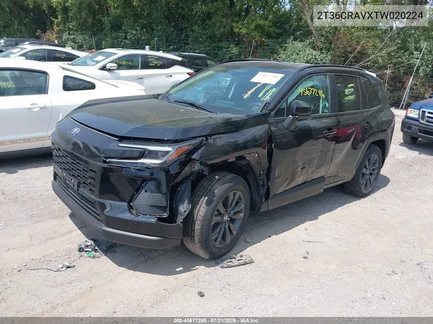 2026 Toyota Rav4 Xle Premium VIN: 2T36CRAVXTW020224 Lot: 45677286
