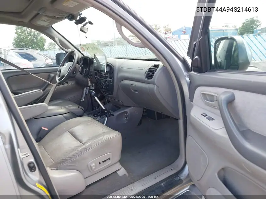 2004 Toyota Sequoia Sr5 V8 VIN: 5TDBT44A94S214613 Lot: 45461232