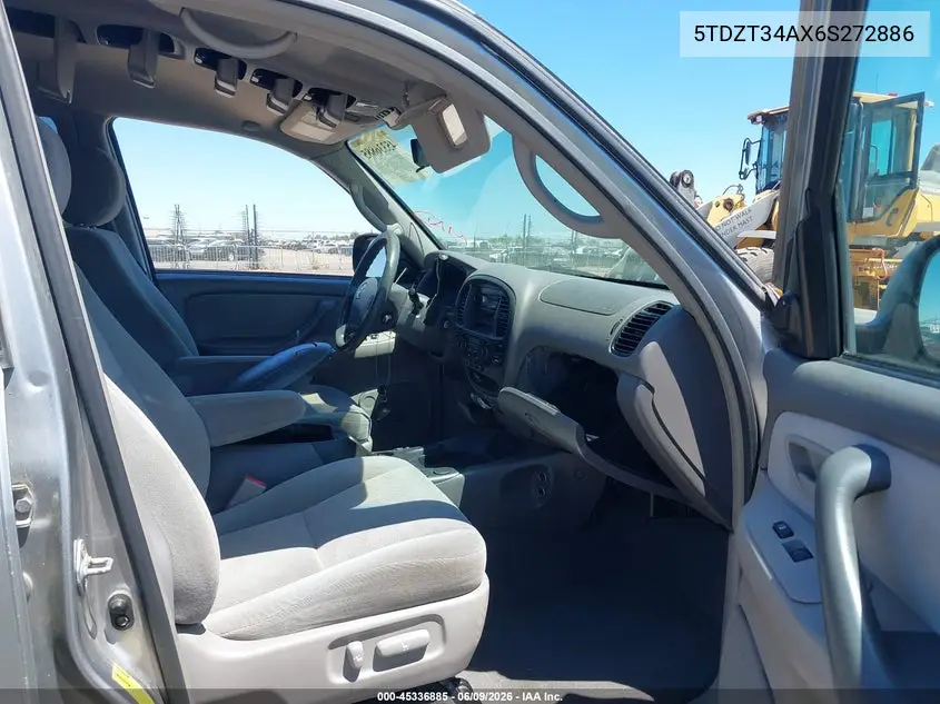 2006 Toyota Sequoia Sr5 V8 VIN: 5TDZT34AX6S272886 Lot: 45336885