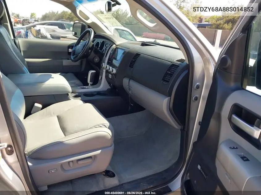 2008 Toyota Sequoia Limited 5.7L V8 VIN: 5TDZY68A88S014852 Lot: 45480691