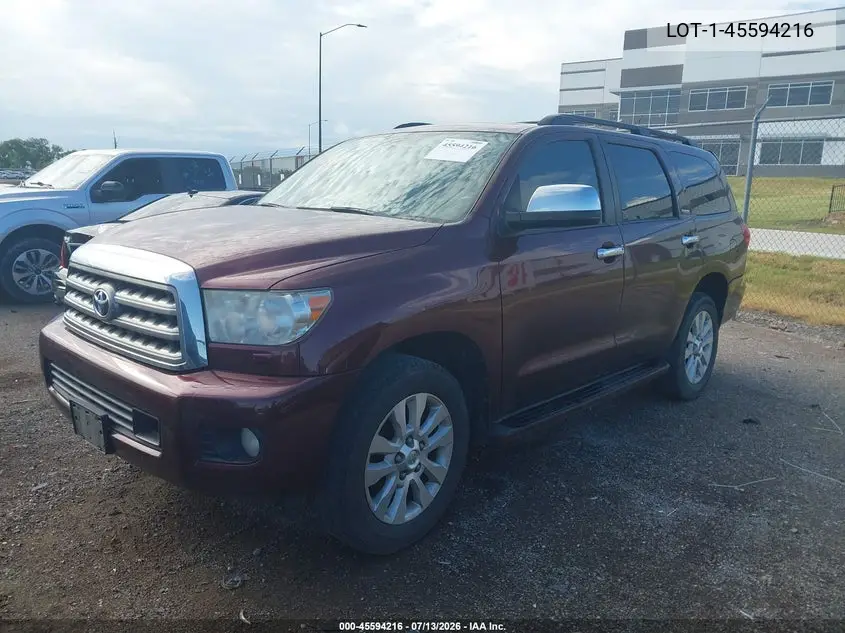 2011 Toyota Sequoia VIN: 5TDDW5G15BS042594 Lot: 45594216