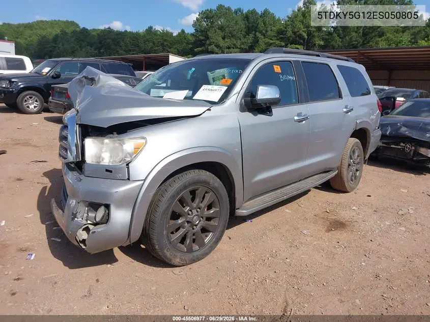 2014 Toyota Sequoia Limited/Limited 5.7L V8 VIN: 5TDKY5G12ES050805 Lot: 45506977