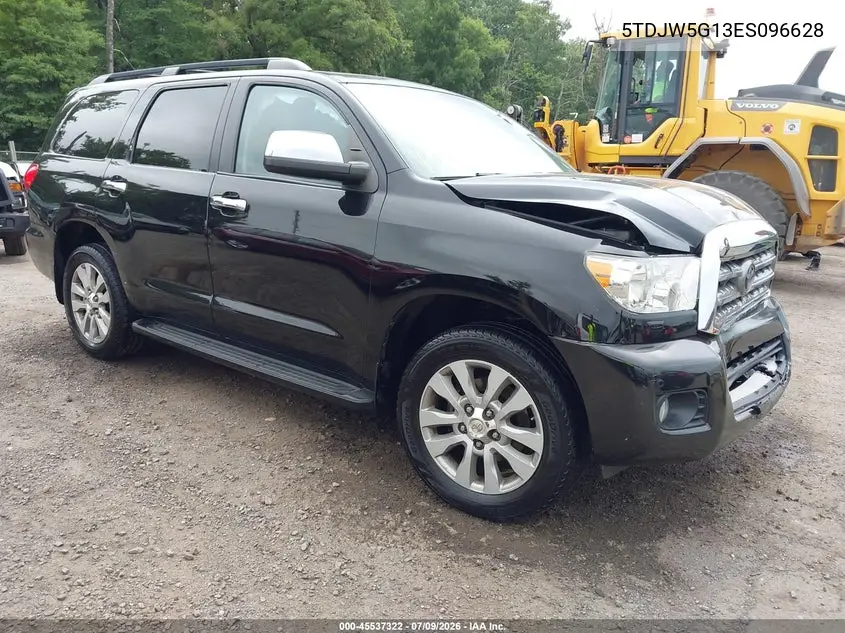 2014 Toyota Sequoia Limited 5.7L V8 VIN: 5TDJW5G13ES096628 Lot: 45537322