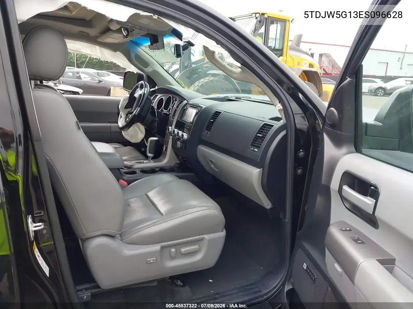 2014 Toyota Sequoia Limited 5.7L V8 VIN: 5TDJW5G13ES096628 Lot: 45537322