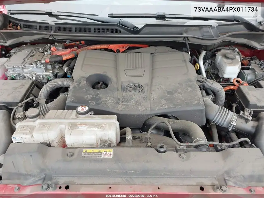 2023 Toyota Sequoia Platinum VIN: 7SVAAABA4PX011734 Lot: 45495488