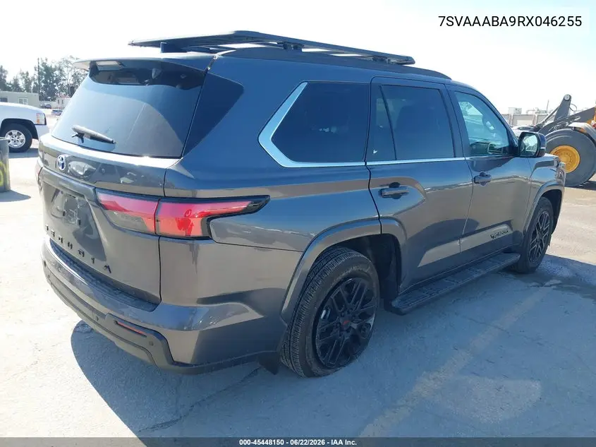 2024 Toyota Sequoia Sr5 VIN: 7SVAAABA9RX046255 Lot: 45448150