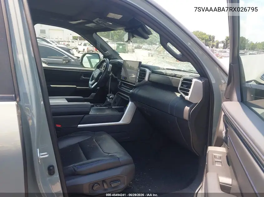 2024 Toyota Sequoia Platinum VIN: 7SVAAABA7RX026795 Lot: 45494241