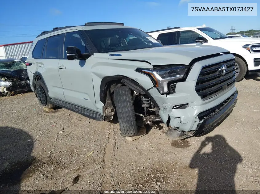2026 Toyota Sequoia Limited VIN: 7SVAAABA5TX073427 Lot: 45324250