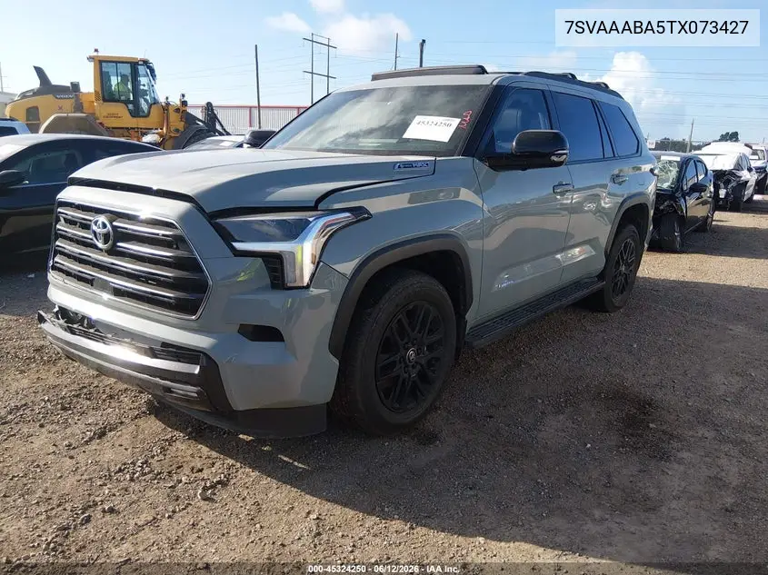 2026 Toyota Sequoia Limited VIN: 7SVAAABA5TX073427 Lot: 45324250