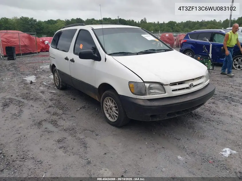 4T3ZF13C6WU083102 1998 Toyota Sienna Le