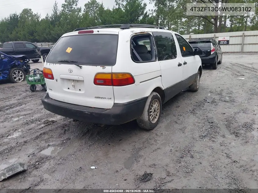 4T3ZF13C6WU083102 1998 Toyota Sienna Le
