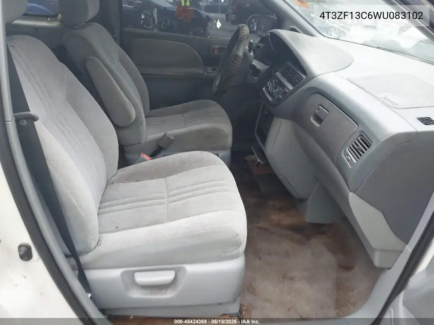 4T3ZF13C6WU083102 1998 Toyota Sienna Le