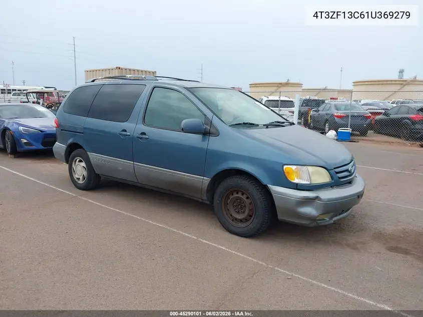 2001 Toyota Sienna Le VIN: 4T3ZF13C61U369279 Lot: 45290101