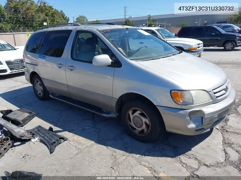 2001 Toyota Sienna Xle VIN: 4T3ZF13C31U330732 Lot: 45293320