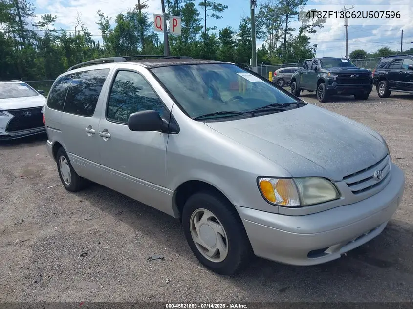 2002 Toyota Sienna Le VIN: 4T3ZF13C62U507596 Lot: 45621869