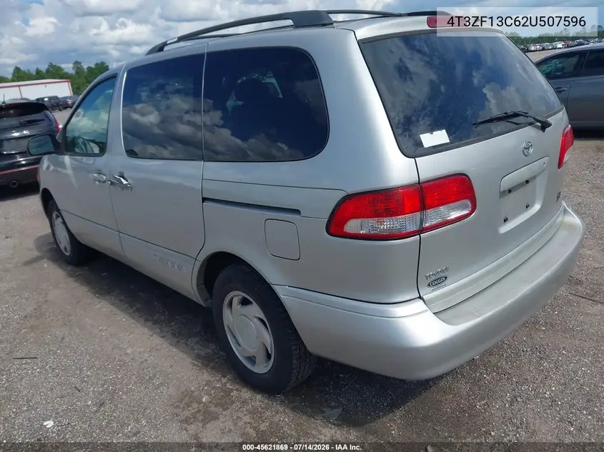 2002 Toyota Sienna Le VIN: 4T3ZF13C62U507596 Lot: 45621869