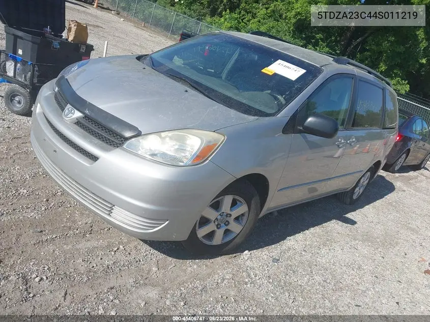 2004 Toyota Sienna Le VIN: 5TDZA23C44S011219 Lot: 45406747