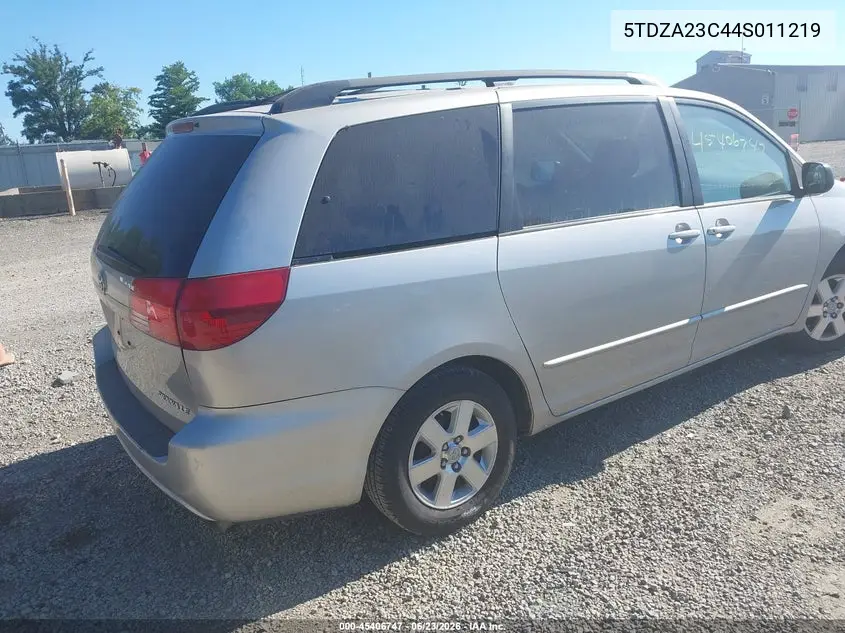2004 Toyota Sienna Le VIN: 5TDZA23C44S011219 Lot: 45406747
