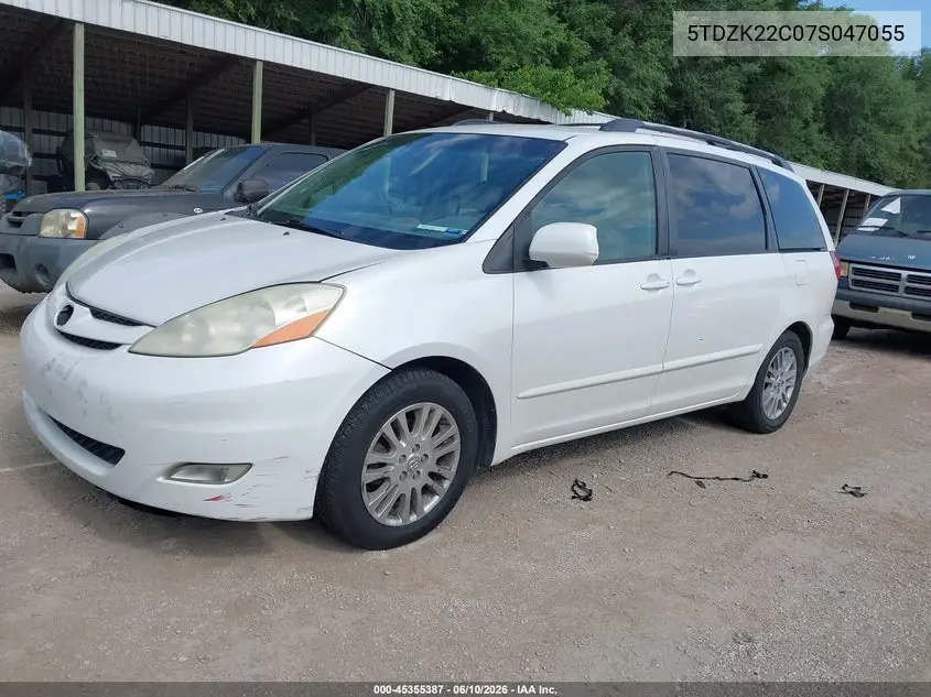 2007 Toyota Sienna Xle VIN: 5TDZK22C07S047055 Lot: 45355387