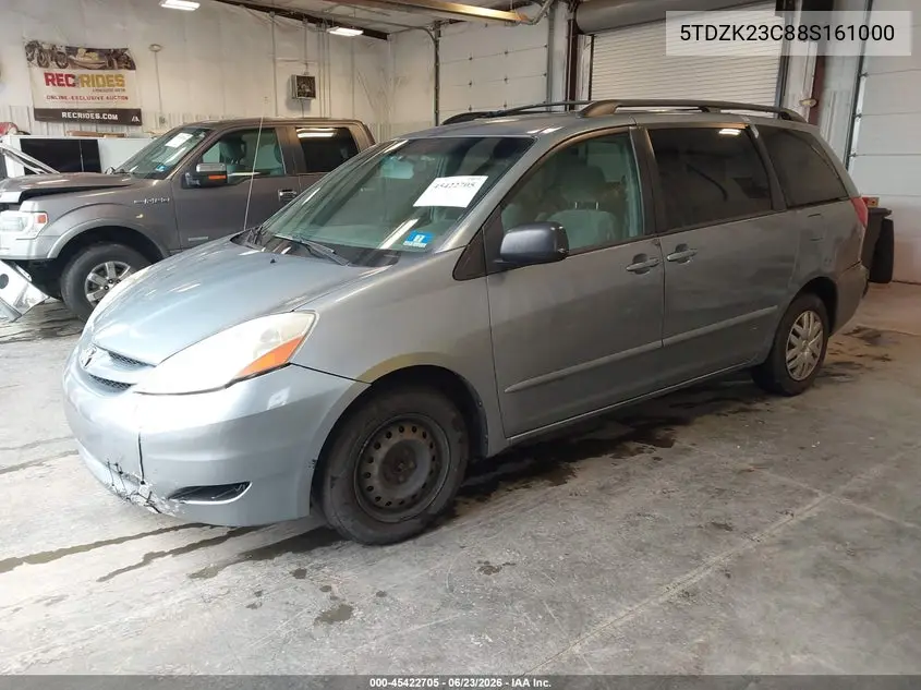 2008 Toyota Sienna Le VIN: 5TDZK23C88S161000 Lot: 45422705