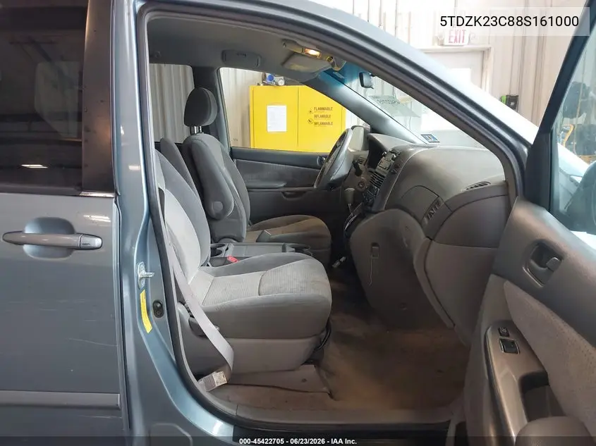 2008 Toyota Sienna Le VIN: 5TDZK23C88S161000 Lot: 45422705