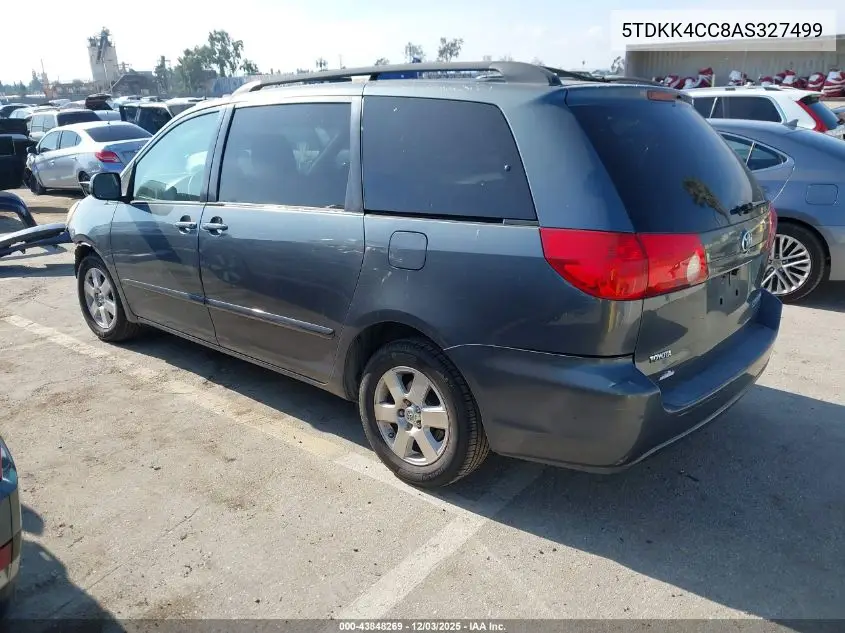 5TDKK4CC8AS327499 2010 Toyota Sienna Le