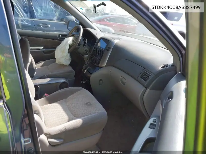 5TDKK4CC8AS327499 2010 Toyota Sienna Le