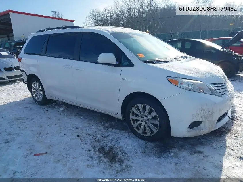 5TDJZ3DC8HS179462 2017 Toyota Sienna Le 7 Passenger