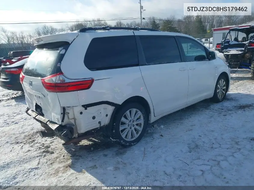 5TDJZ3DC8HS179462 2017 Toyota Sienna Le 7 Passenger