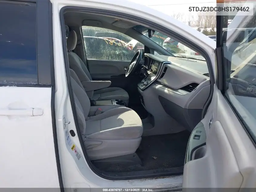 5TDJZ3DC8HS179462 2017 Toyota Sienna Le 7 Passenger