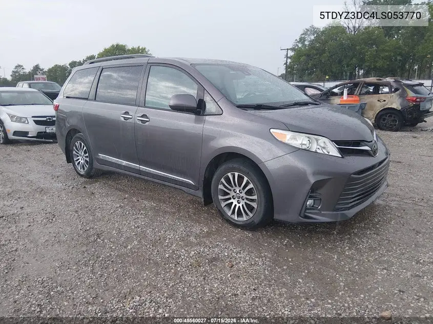 2020 Toyota Sienna Xle VIN: 5TDYZ3DC4LS053770 Lot: 45560027
